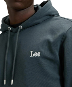 Толстовка мужская LEE ESSENTIAL LEE HOODIE WASHED BLACK