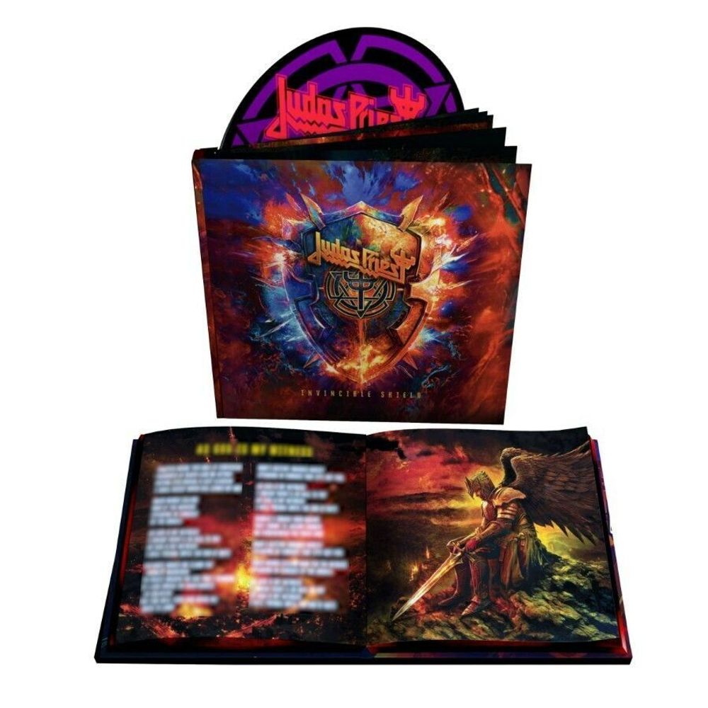 Judas Priest. Invincible Shield (Deluxe, CD) 2024 Коллекционное издание. Новый запечатанный аудио-CD