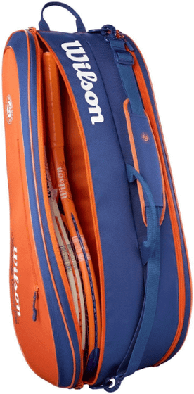Сумка теннисная Wilson Roland Garros Team 6PK Clay/Navy (2026)