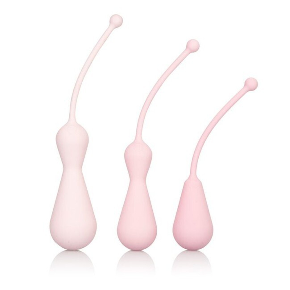 Набор вагинальных кегель Inspire Kegel Training Kit (Цвет: розовый)