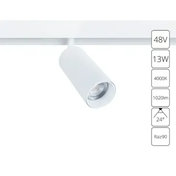 Магнитный трековый светильник 13W 4000K A4661PL-1WH белый Linea Arte Lamp