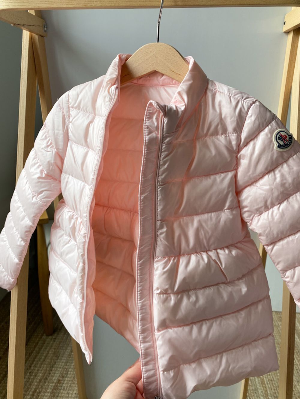 Новая пуховая куртка Moncler, 98
