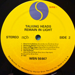 Talking Heads ‎– Remain In Light (Скандинавия)