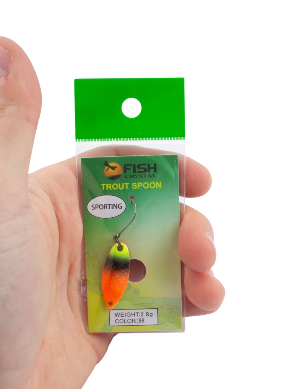 Блесна Fish Crystal SPORTING 30 мм 2.8 г на форель цвет 88