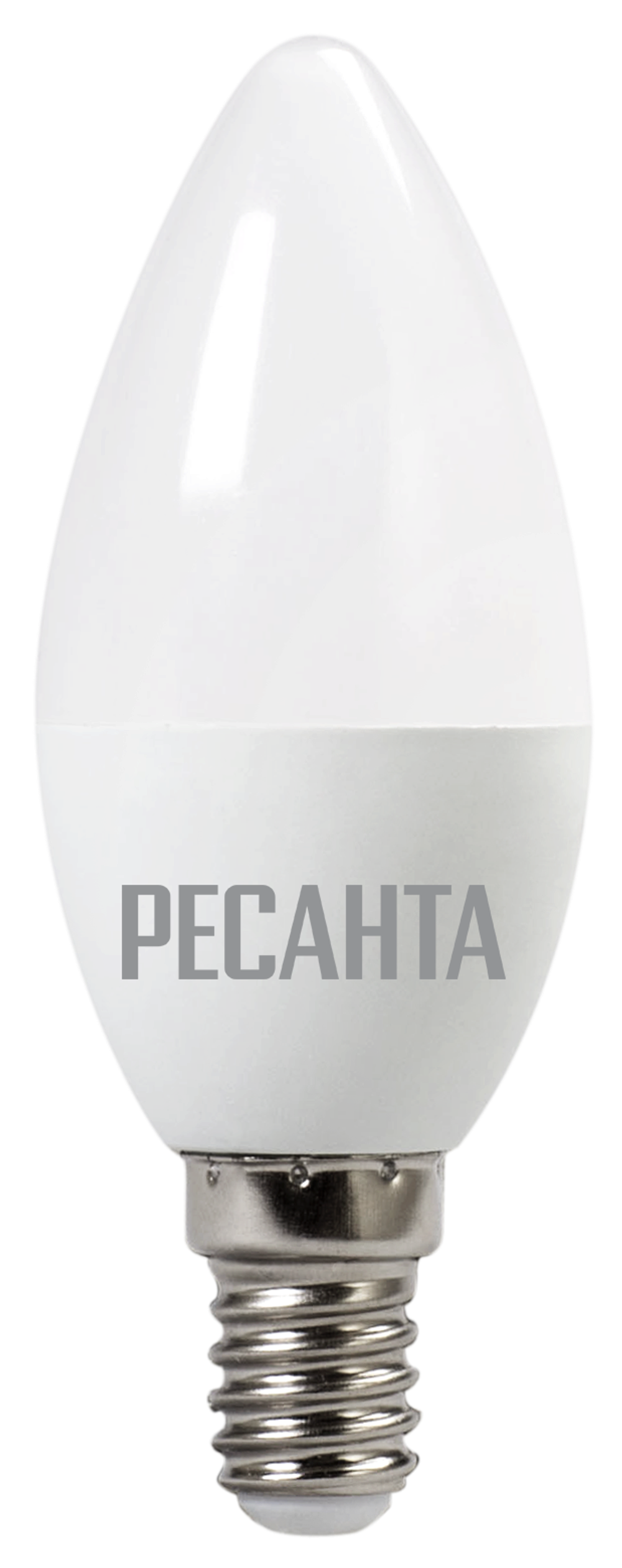 Лампа светодиодная РЕСАНТА LL-R-C37-6W-230-4K-E14