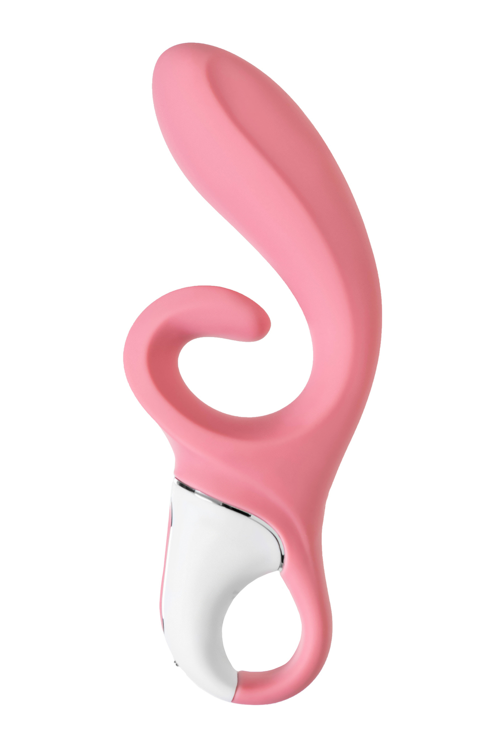 Нереалистичный вибратор Satisfyer Hug me, розовый
