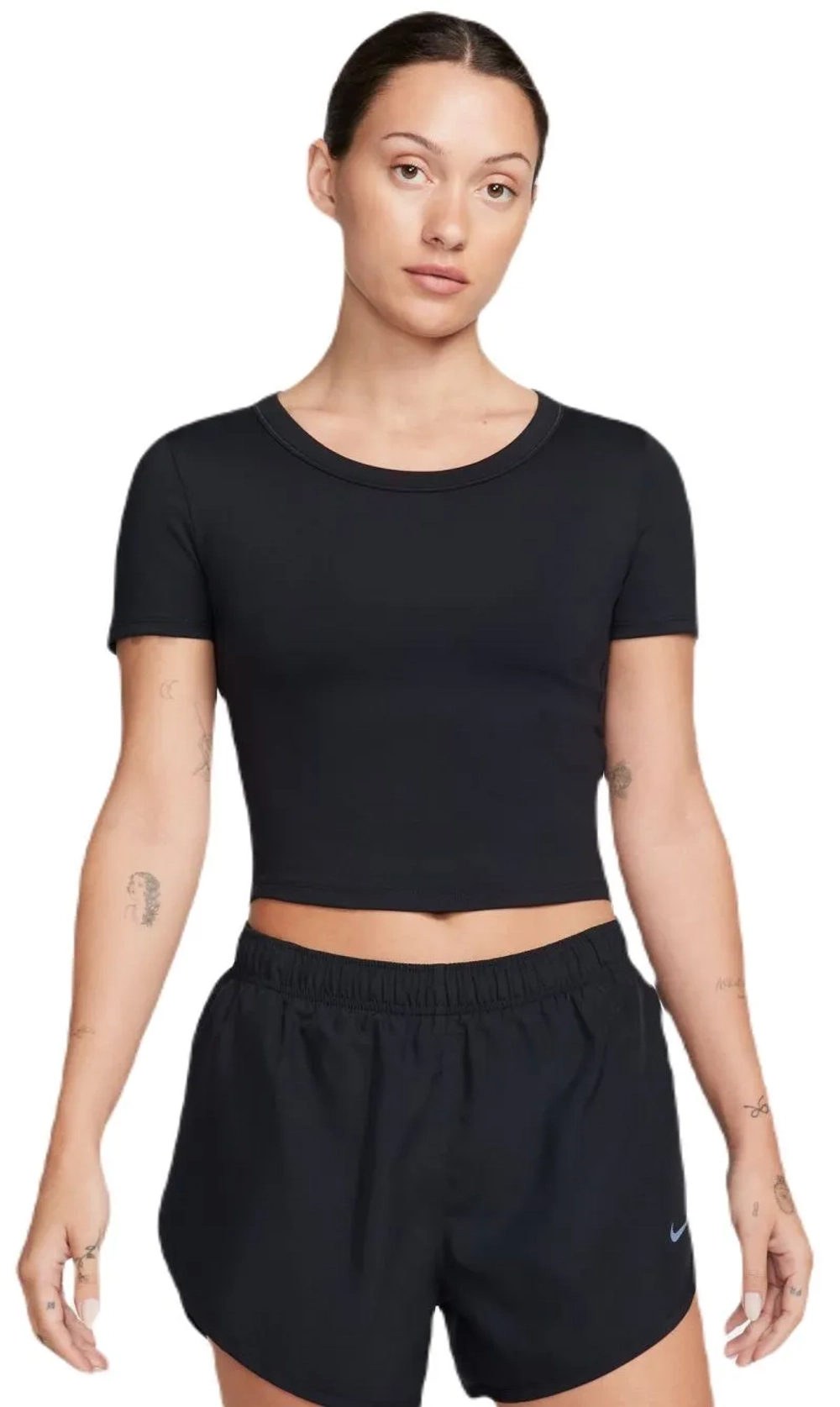 Женская теннисная футболка Nike One Fitted Dri-Fit Short Sleeve Top