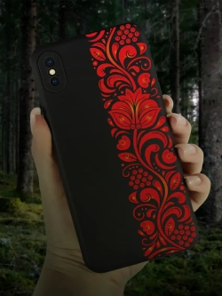 Чехол на iPhone X с принтом
