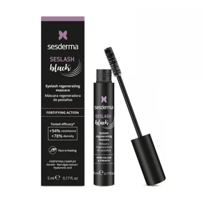 Seslash Black Sesderma | Тушь восстанавливающая для ресниц с эффектом объема и разделения ресниц