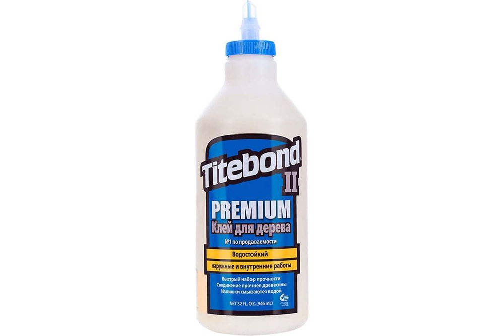 Клей Titebond II Premium столярный влагост. 946мл