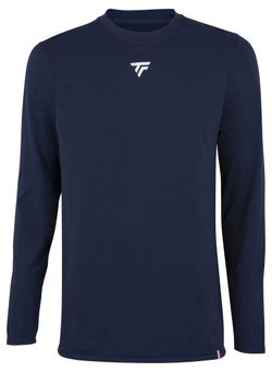 Мужская теннисная футболка теннисная Tecnifibre Seamless Baselayer - navy blue