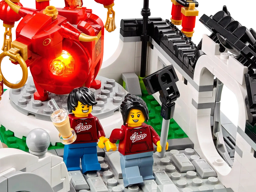 Конструктор LEGO 80107 Весенний фестиваль фонарей