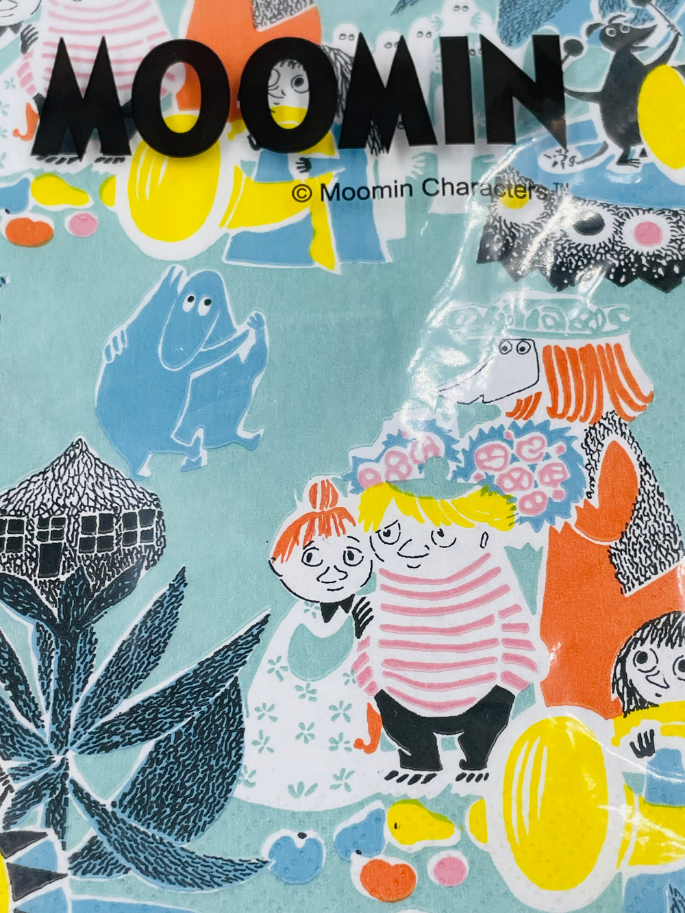 Салфетки бумажные Moomin, Сказка о муми-троллях, разноцветные 33х33 см, 20 салфеток (из Финляндии)