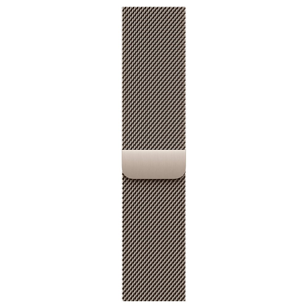 Умные часы Apple Watch Series 10 GPS, 46mm, Silver Aluminium Case with Milanese Loop, Natural