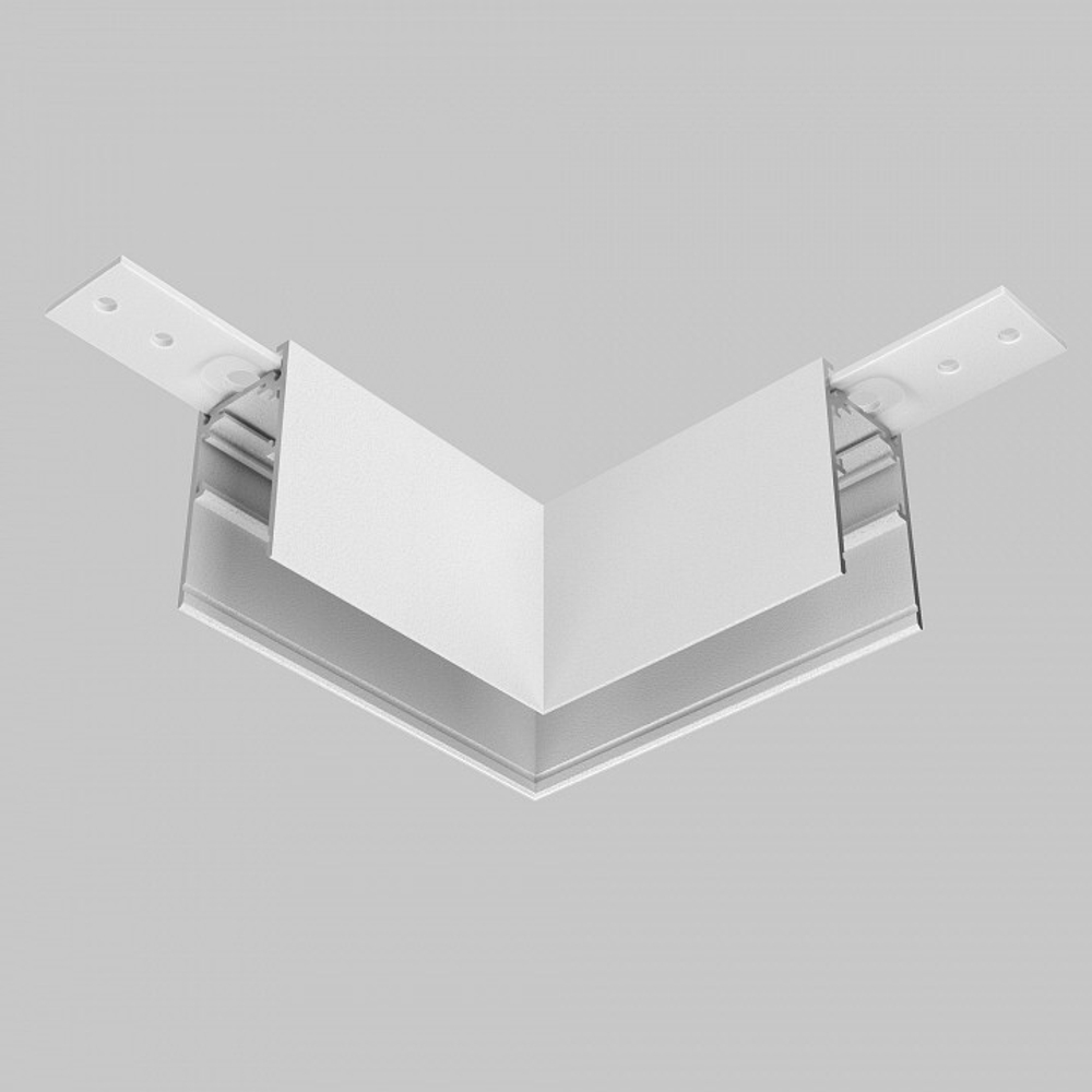Соединитель угловой L-образный для треков накладных Maytoni Accessories for tracks Exility TRA034HCL-41W