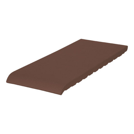 King Klinker, Коричневый, 03 Natural brown, 200x120x15 - Клинкерный подоконник