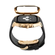 Корпус для Apple Watch CRS46 - Золотистый/Чёрный