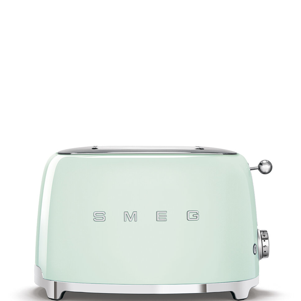 Тостер Smeg Стиль 50-х годов для 2 тостов пастельный зеленый
