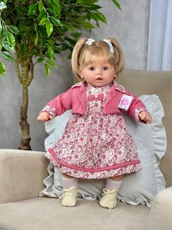 Кукла для девочки мягконабивная 62см Дульзона (8039S)
