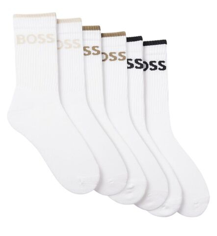 Теннисные носки BOSS QS Stripe 6P - open miscellaneous