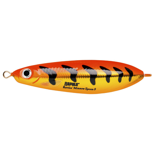 Незацепляйка RAPALA Rattlin' Minnow Spoon 08 /GFRT / 8см, 16гр.