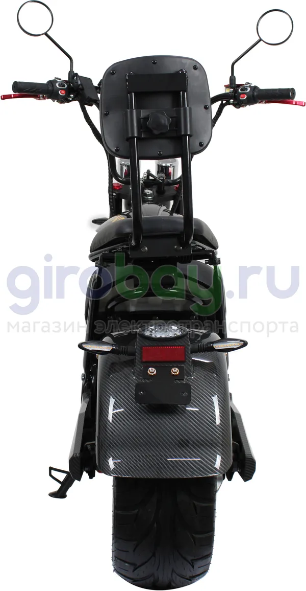 Электроскутер IKINGI HARLEY CHOPPER 4000W (60V/30Ah) - Чёрный фото №6