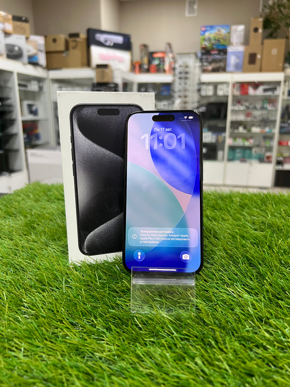 Б/У iPhone 15 Pro 128Gb Black Titanium