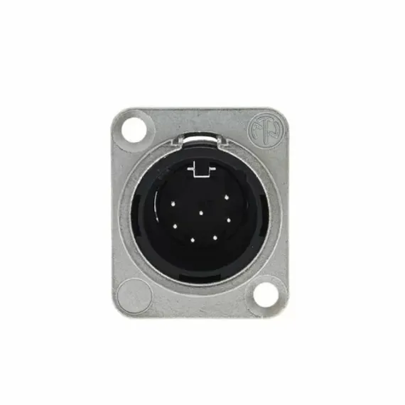 Neutrik NC7MD-L-1 панельный разъем XLR male 7 контактов