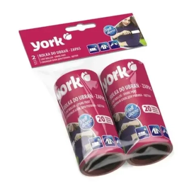 Сменный блок для ролик-щетки (2шт/уп) YORK