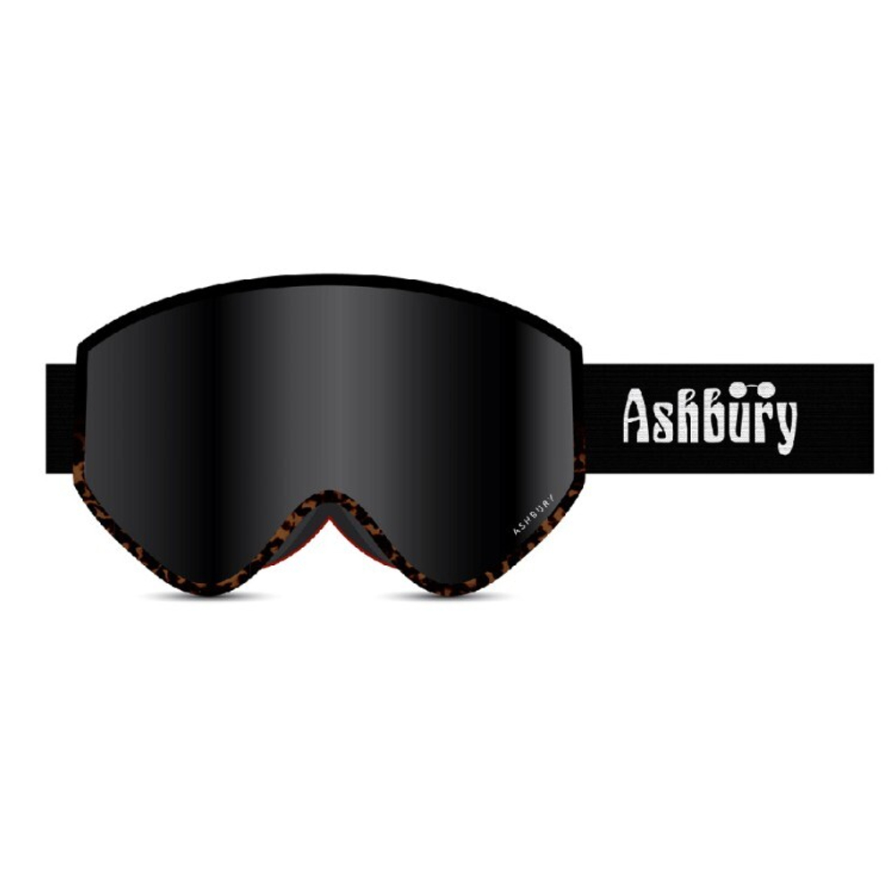 Маска горнолыжная ASHBURY A12 OG (DARK SMOKE LENS/YELLOW SPARE)