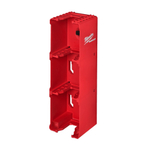 Держатель для 4 аккумуляторов Milwaukee Packout M18, 33 см, настенное крепление, универсальное