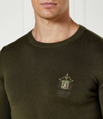 Свитер Aeronautica Militare - темно-зеленый(MA1513L506)