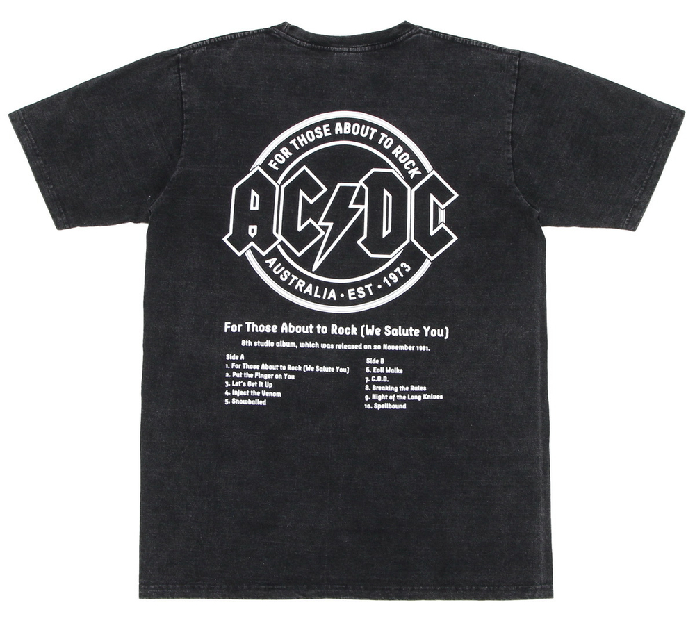 Футболка AC/DC For Those About to Rock (301)
