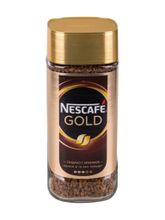 Кофе растворимый Nescafe Gold, стеклянная банка 190 г