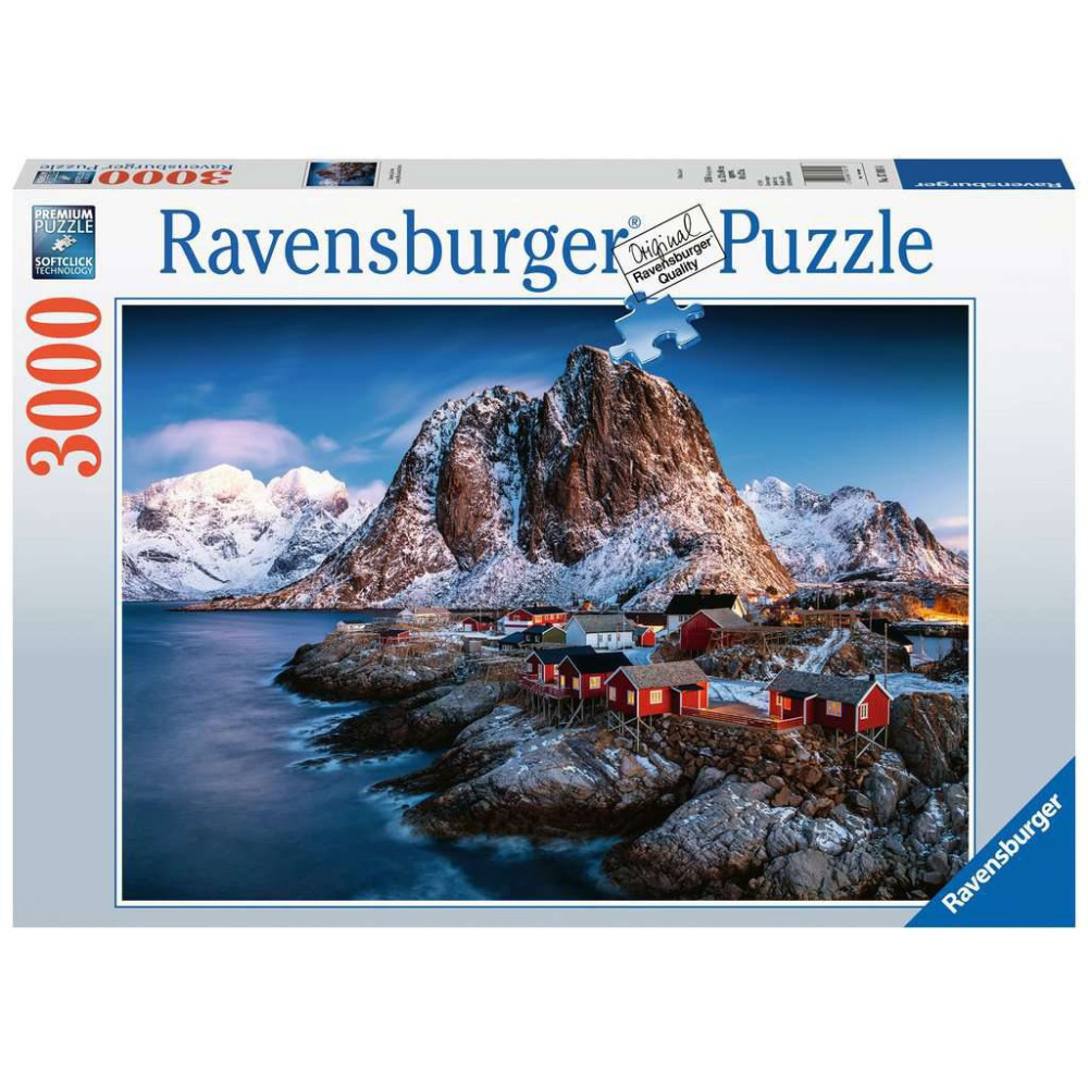 Пазл Ravensburger 170814 Хамнёй Лофотенские острова 3000 элементов 170814 — фото 1
