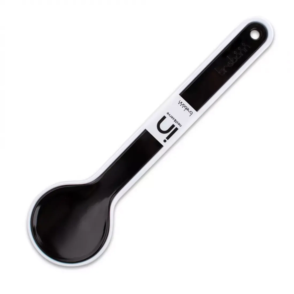 Набор столовых приборов для салата 2 предмета Trebonn Serveware черный/белый