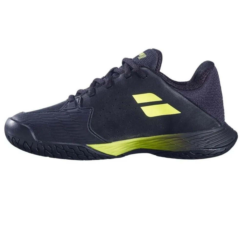 Детские теннисные кроссовки Babolat Propulse Junior 3 All Court - black/aero