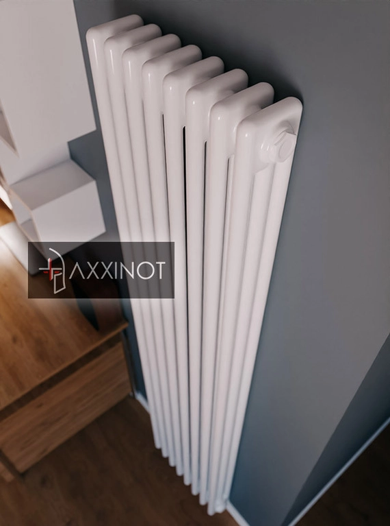 Axxinot Sentir 3150 - трехтрубный трубчатый радиатор высотой 1500 мм, нижнее подключение