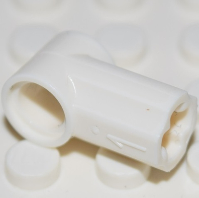 Lego Угловой элемент 0° (белый)