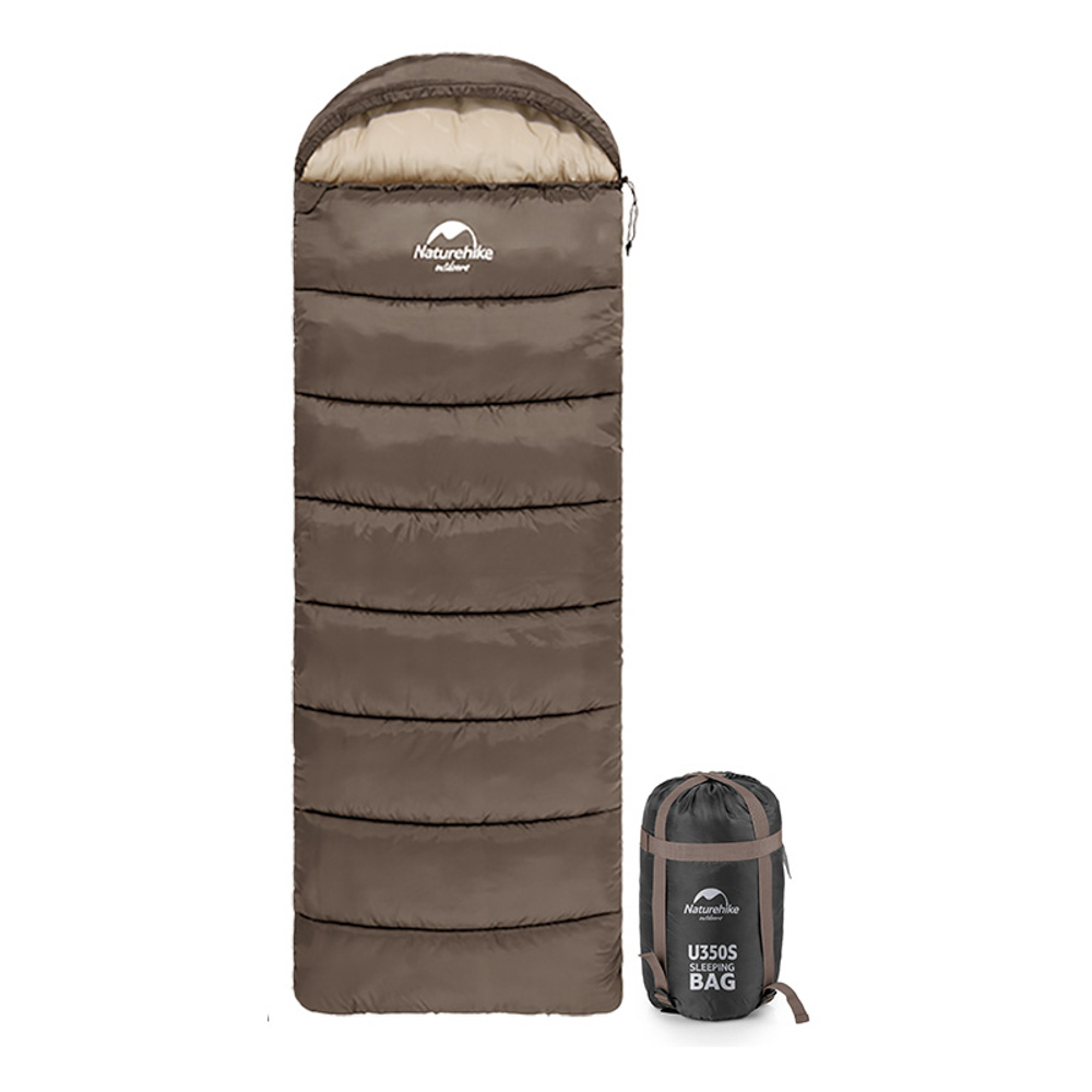 Спальный мешок Naturehike NH20MSD07 коричневый 6927595764312L