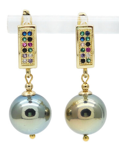 91003192 Серьги Selena Pearls