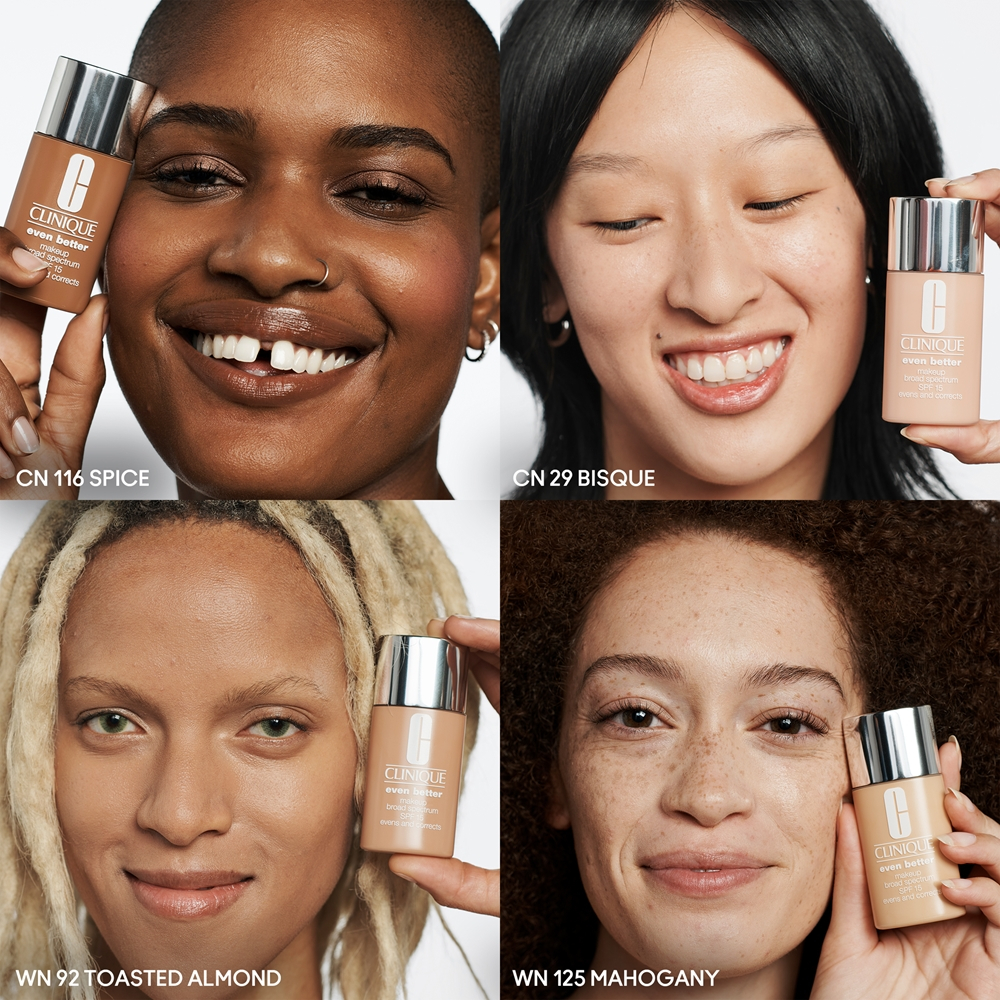 Clinique Even Better Makeup SPF 15 Evens and Corrects - Тональная основа с SPF 15 оттенок WN 04 Bone, 30 ml