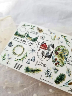 Lucky Rose Слайдеры наклейки для ногтей Foil 163