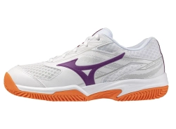 Женские Кроссовки теннисные Mizuno Break Shot 5 CC - white/dahlia/sunstone