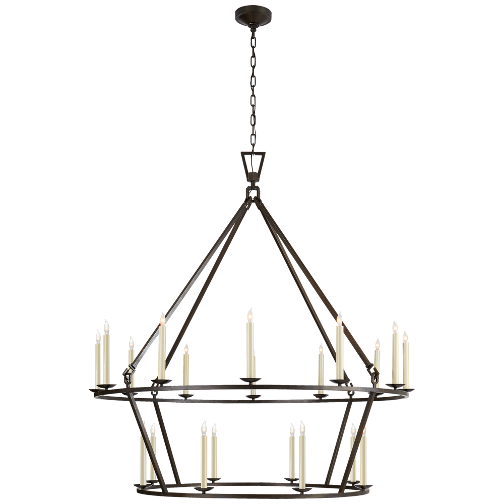 Люстра Visual Comfort Darlana Extra Large Two-Tier Chandelier
