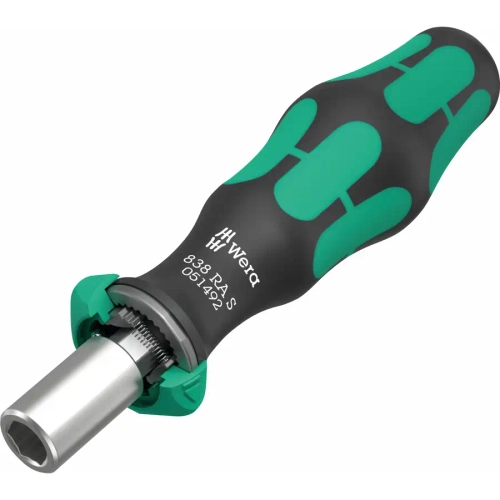 Ручка-битодержатель с функцией трещотки 838 RA S, 1/4" WERA 05051492001