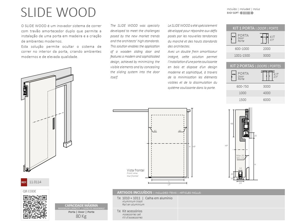 СИСТЕМА  DIVA AIR / SLIDE WOOD