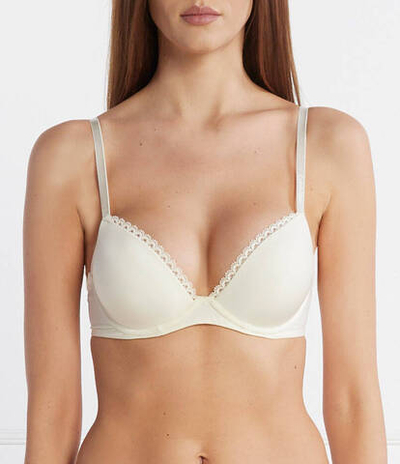 бюстгальтер push up Calvin Klein Underwear - кремовый(0000F2892E)