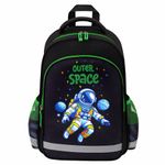 Рюкзак ПИФАГОР SCHOOL, 1 отделение, 3 кармана, "Outer space", 38x28х14 см, 273173