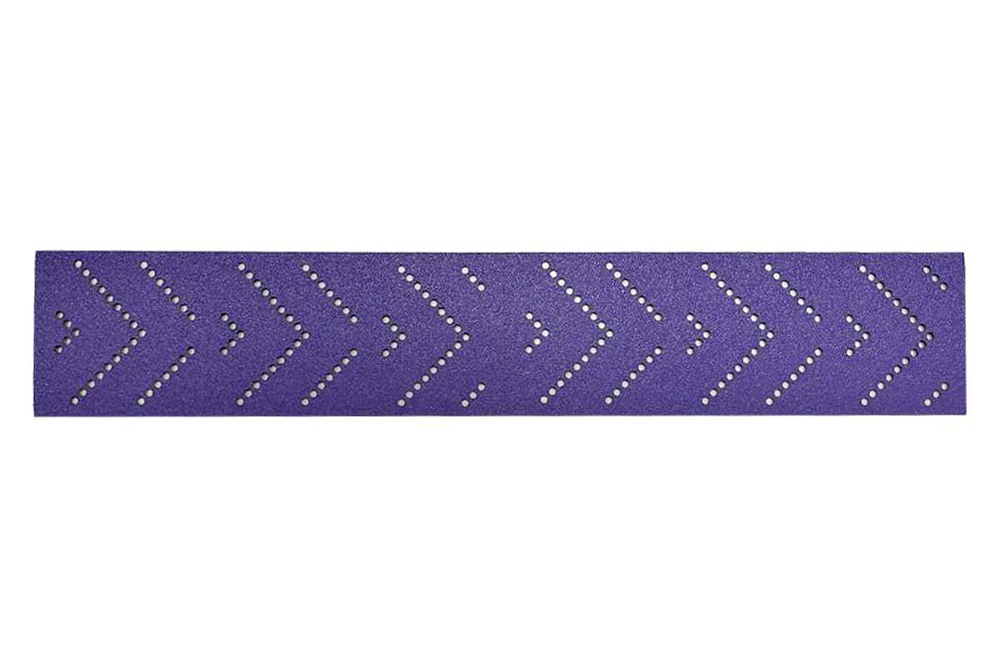 SANDWOX PLUS PURPLE полоски на пленочной основе, керамика 70*400мм, P120, липучка,Multi holes